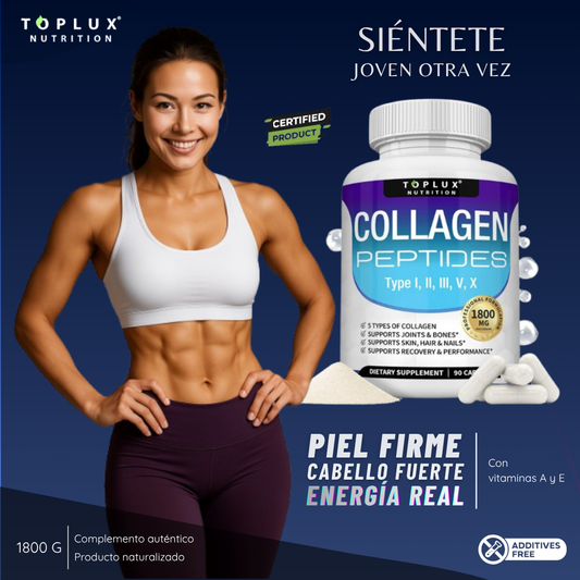 Toplux Collagen 2 x 1  – Reafirma, Fortalece y Rejuvenece